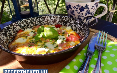 Feta sajtos fritatta recept fotóval Feta sajtos fritatta