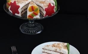 Gesztenyekrémes mézeskalács torta recept fotóval Gesztenyekrémes mézeskalács torta