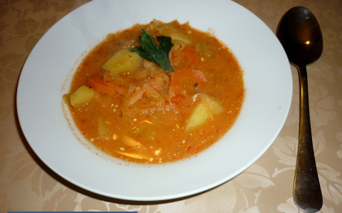 Karalábéleves recept fotóval Karalábéleves