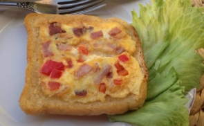 Keretes rántotta recept fotóval Keretes rántotta