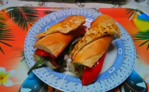 Magyar bocadillo szendvics