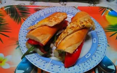 Magyar bocadillo szendvics recept fotóval Magyar bocadillo szendvics