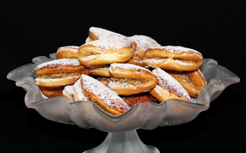 Marcipános-diós kifli recept fotóval Marcipános-diós kifli