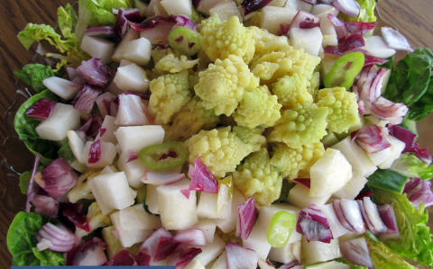 Pagodakarfiol saláta