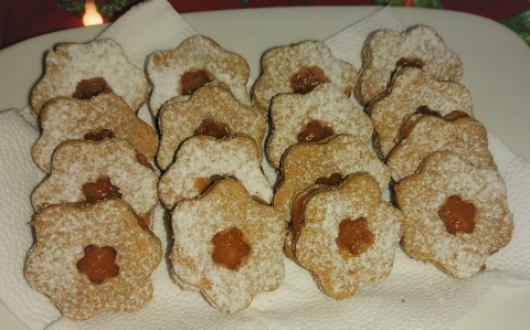 Teljes kiőrlésű karácsonyi fűszeres linzer recept fotóval Teljes kiőrlésű karácsonyi fűszeres linzer