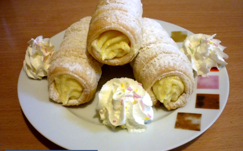 Vaníliakrémes roló recept fotóval Vaníliakrémes roló
