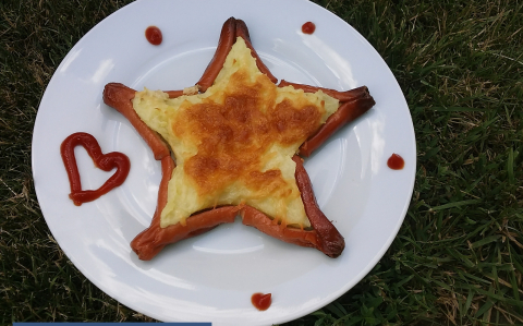 Virsli csillag recept fotóval Virsli csillag
