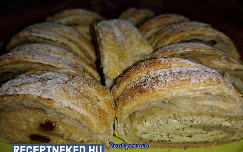 Óriás túróspatkó recept fotóval Óriás túróspatkó