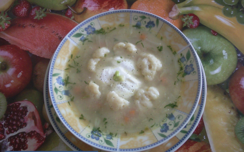 Karfiol leves édesköménnyel