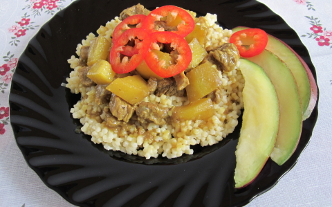 Borjúhús kelet ízeivel