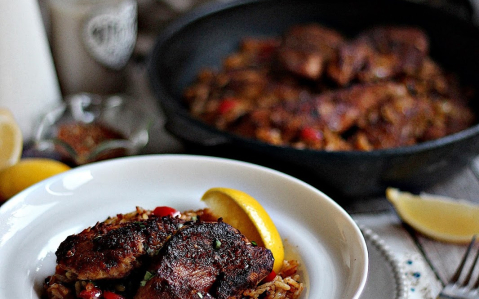 Cajun pulyka szelet recept fotóval Cajun pulyka szelet