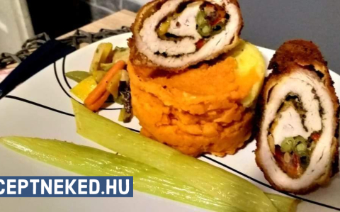 Különleges pulykatekercs recept fotóval Különleges pulykatekercs