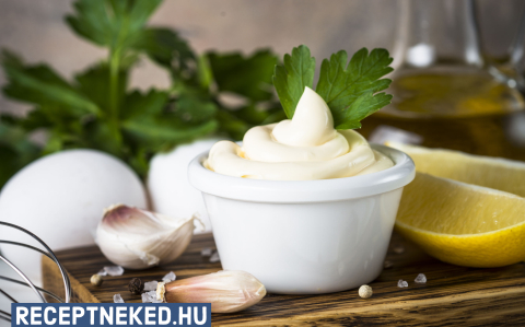 Házi majonéz recept fotóval Házi majonéz