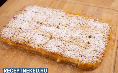 Reszelt almás krémes recept fotóval Reszelt almás krémes