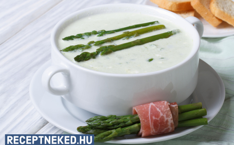Spárgakrémleves recept fotóval Spárgakrémleves