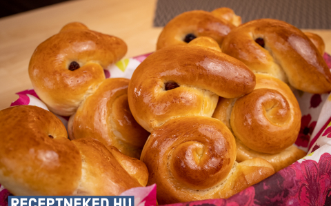 Nyuszi kalács recept fotóval Nyuszi kalács