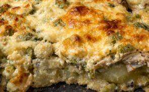 Rakott spárga csirkével és krumplival