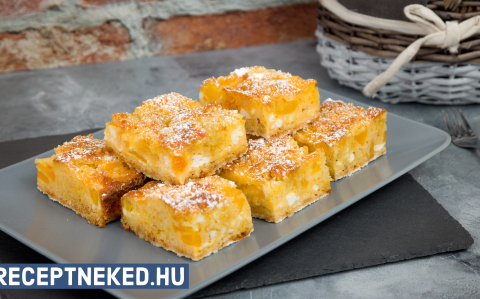 Szórt túrós süti recept fotóval Szórt túrós süti