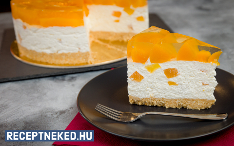 Gyümölcsös-joghurtos torta
