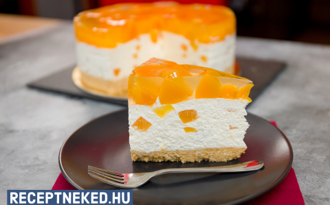 Gyümölcsös-joghurtos torta