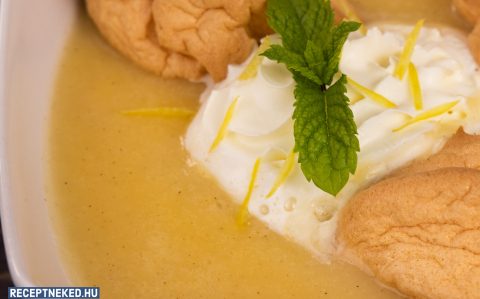 Citromkrémleves recept fotóval Citromkrémleves