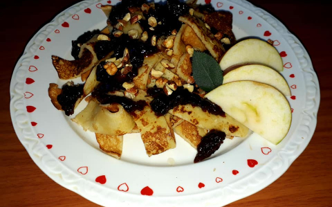 Őszi palacsintalaska recept fotóval Őszi palacsintalaska