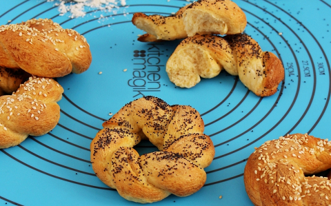 Gluténmentes obwarzanki (Lengyel perec) recept fotóval Gluténmentes obwarzanki (Lengyel perec)
