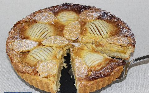 Vaníliás-körtés pite recept fotóval Vaníliás-körtés pite