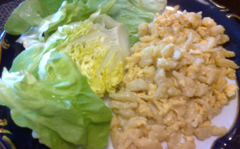 Tojásos galuska recept fotóval Tojásos galuska