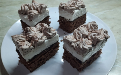 Kávéhabos torta recept fotóval Kávéhabos torta