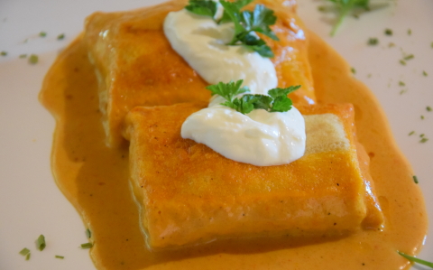 Hortobágyi palacsinta recept fotóval Hortobágyi palacsinta