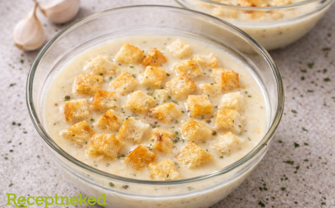 Krémes fokhagyma leves