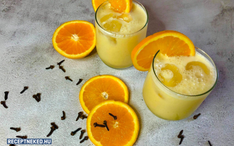 Joghurtos narancsital