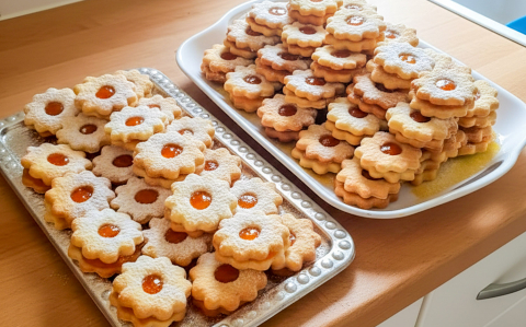 A legpuhább linzer karika