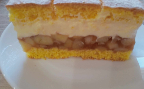 Almás krémes pite recept fotóval Almás krémes pite