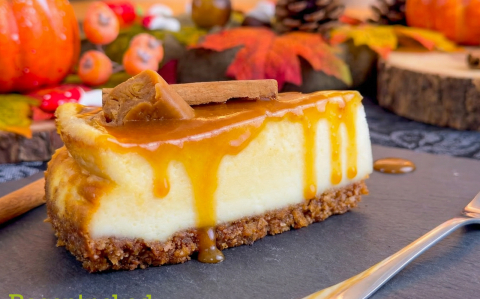 Sós karamellás sajttorta