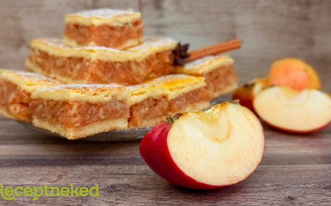 Omlós almás pite