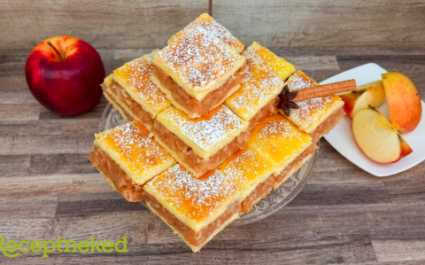 Omlós almás pite