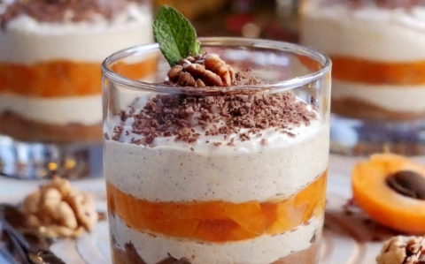 Zserbó pohárdesszert recept fotóval Zserbó pohárdesszert