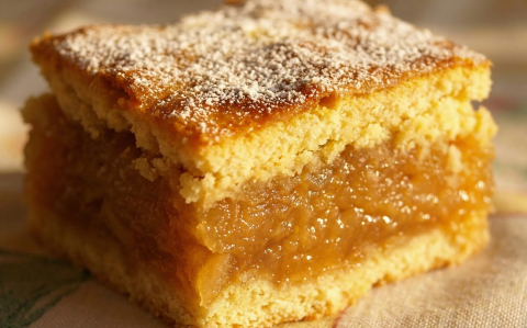 Puha, omlós almás pite