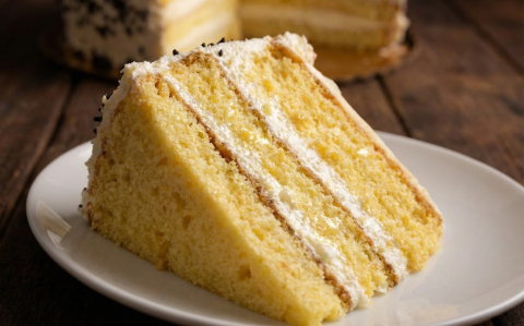 Citromkrémes torta