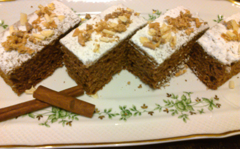 Mézes-fahéjas szelet recept fotóval Mézes-fahéjas szelet