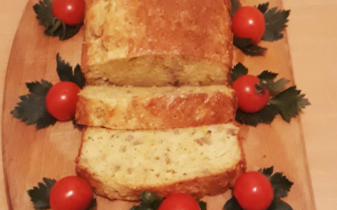 Sajtos-magvas cukkinikenyér recept fotóval Sajtos-magvas cukkinikenyér