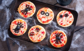 Mini pókos pizza