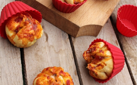 Pizza muffinok