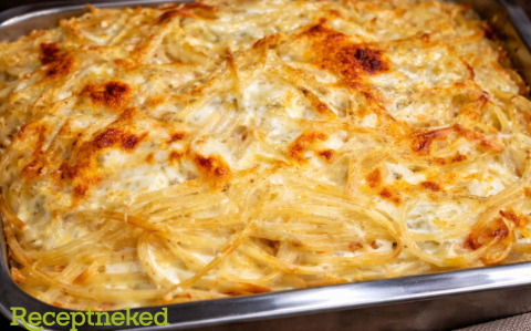 Rakott makaróni vegyes raguval