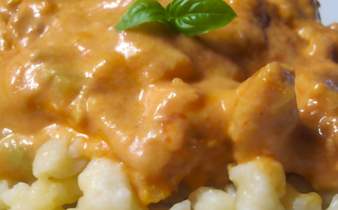 Temesvári sertésragu nokedlivel recept fotóval Temesvári sertésragu nokedlivel