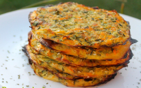 Sült zöldségsaláta tallérok recept fotóval Sült zöldségsaláta tallérok