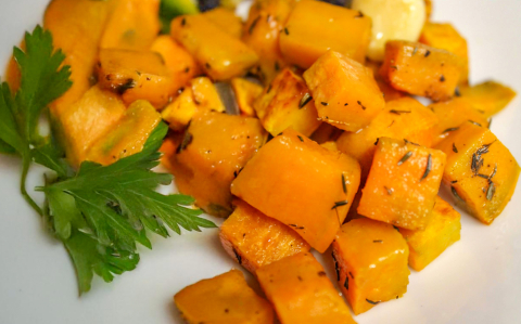 Sült édesburgonya (batáta) recept fotóval Sült édesburgonya (batáta)