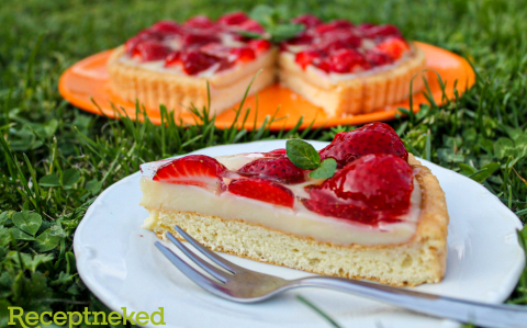 Epres gyümölcstorta recept fotóval Epres gyümölcstorta